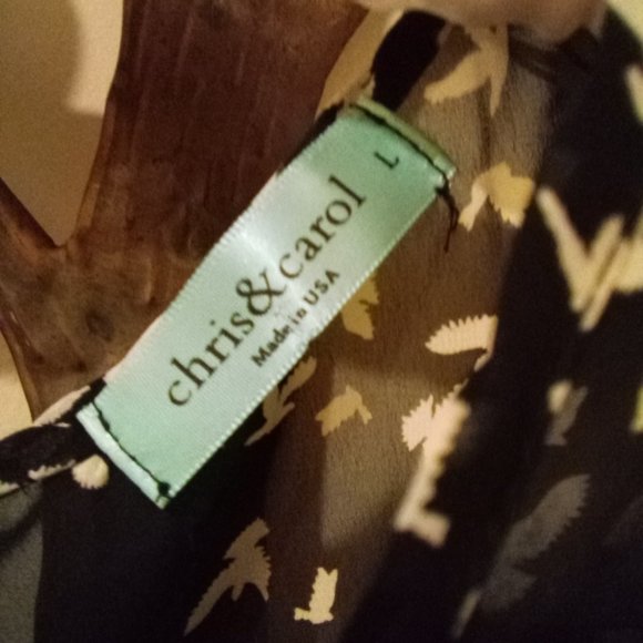 Chris & Carol Sheer Tank/Cami Size Large - Picture 3 of 7